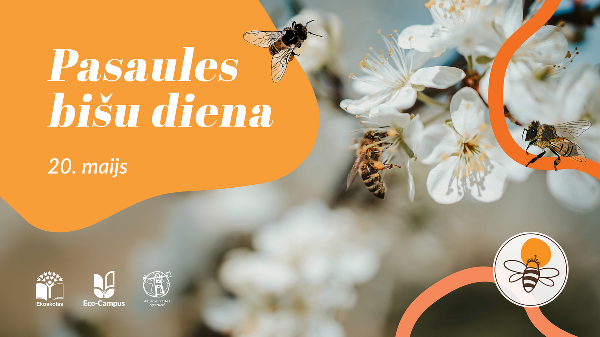 Starptautiskās bišu dienas informācijas plakāts
