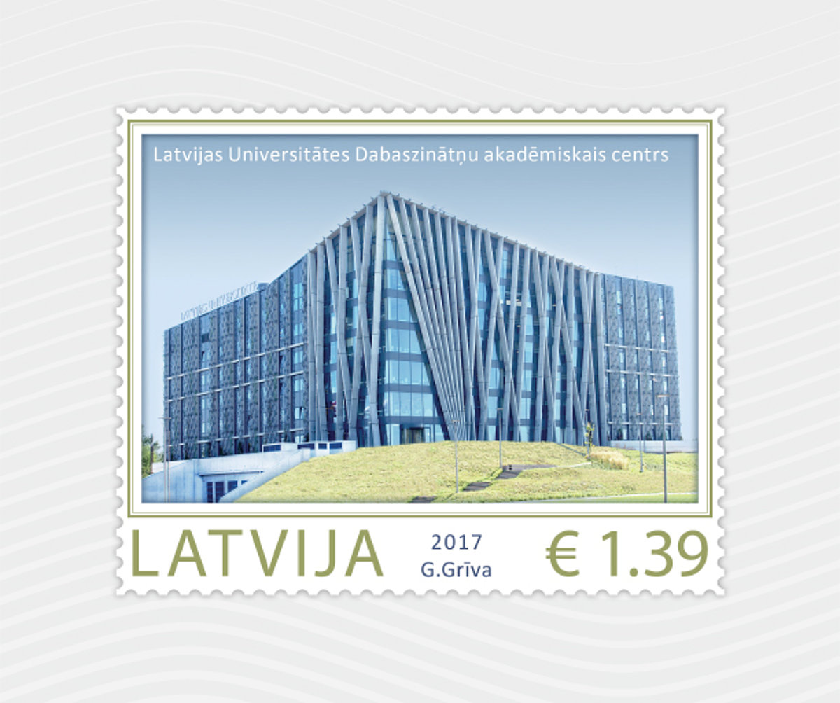 UL House of Nature stamp. Photo: Toms Grīnbergs.