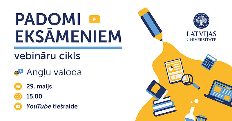 Notiks vebinārs, lai sagatavotos CE angļu valodā