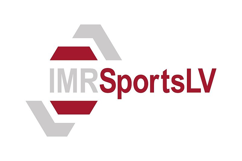 Pētījumu programmas “Sports” projekta “Inovācijas, metodikas un rekomendācijas sporta nozares attīstībai un pārvaldībai Latvijā (IMRSportsLV)” logo