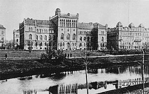 Latvijas Universitātes galvenā ēka Raiņa bulvārī 19