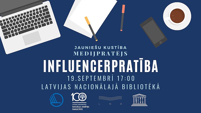 Sociālo zinātņu fakultāte aicina vidusskolēnus uz lekciju par medijpratību