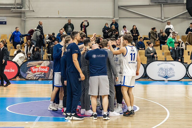 LU basketbola komanda izbraukumā pārliecinoši pārspēj BK Liepāja