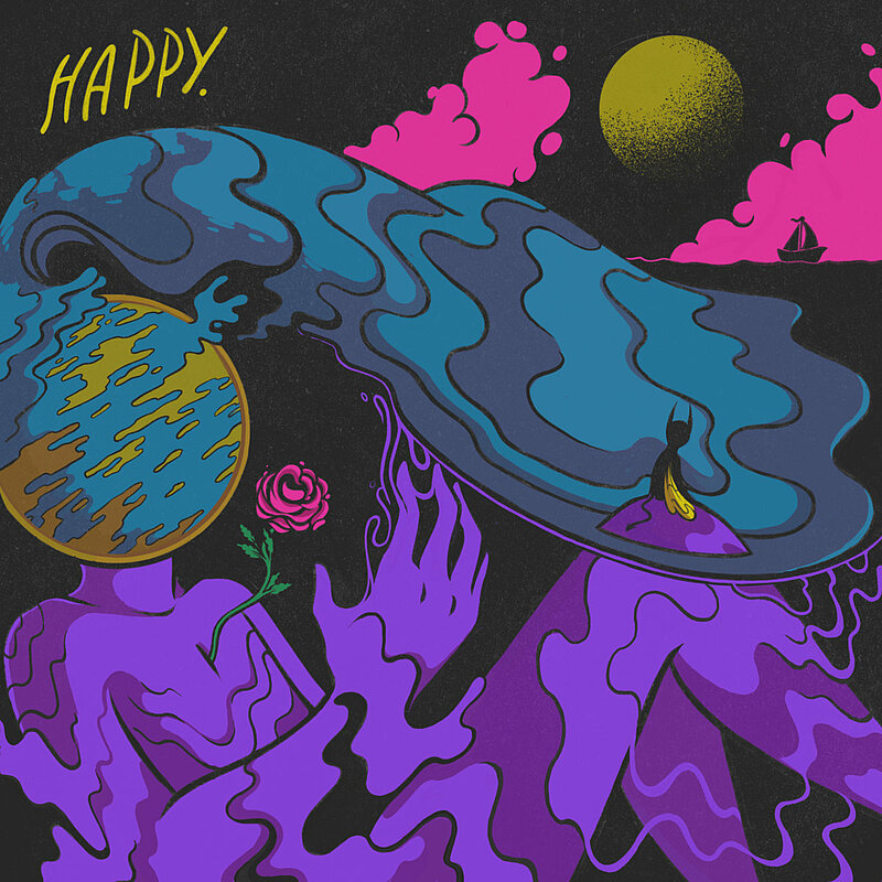 Albuma apskats: Purple Negative - Happy (2020)