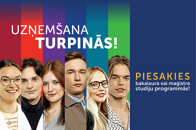 Turpinās uzņemšana studijām Latvijas Universitātē 
