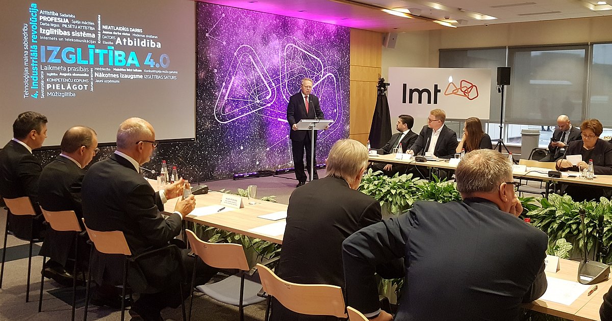 Forums “Kādu vēlamies veidot Latvijas augstākās izglītības formulu?”
Foto: Guntis Rozenbergs