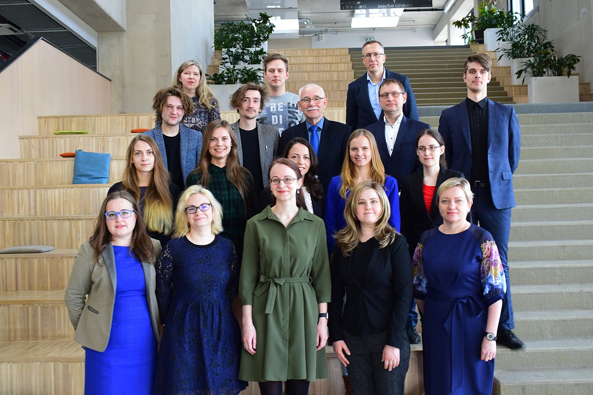 Foto: Liene Kaibe, LU fonda stipendiāte.