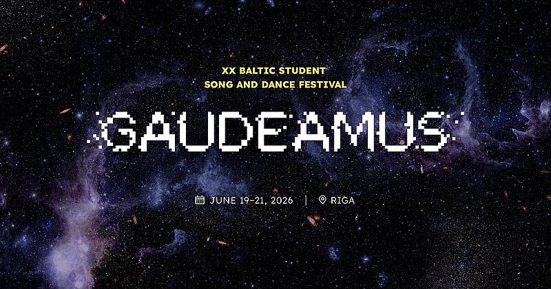 Izziņota Baltijas valstu studentu svētku “Gaudeamus” programma