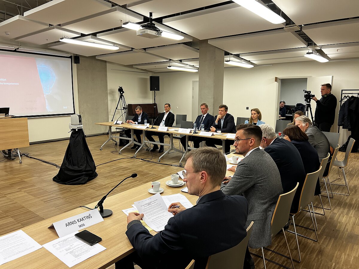 Konference “Kāda ir sabiedriskā medija loma kvalitatīvas informatīvās telpas veidošanā?”. Publicitātes foto.