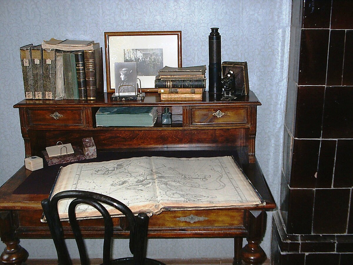 Frīdriha Candera istaba viņa memoriālajā muzejā. Foto: Gunta Vilka