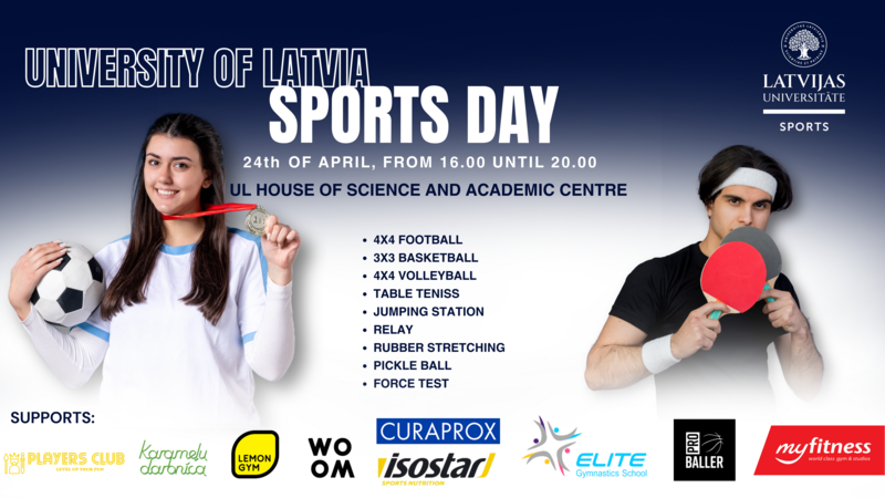 From lectures to sports arena - be part of UL Sports day