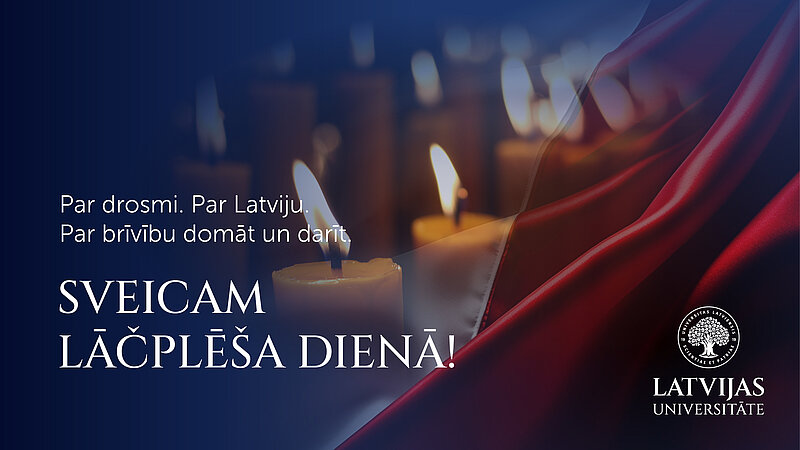 Latvijas Universitāte sveic Lāčplēša dienā