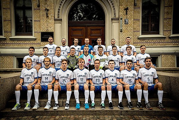 2018./2019. gada sezonas Latvijas Universitātes florbola komanda "LU/FS Masters"