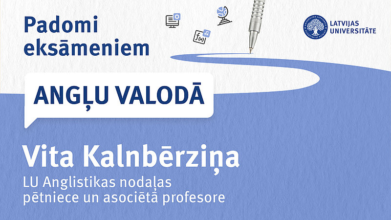 Vidusskolēniem pieejami LU ekspertu padomi angļu valodas eksāmenam