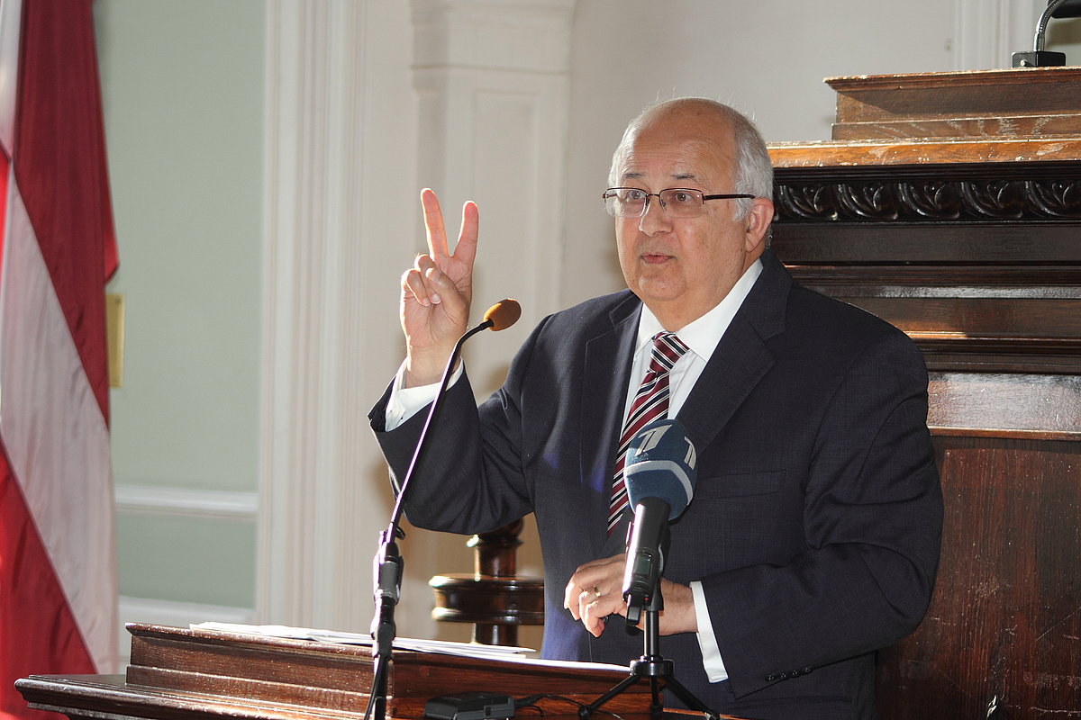 The Founder of the Bibliotheca Alexandria and Emeritus Librarian Dr. Ismail Serageldin