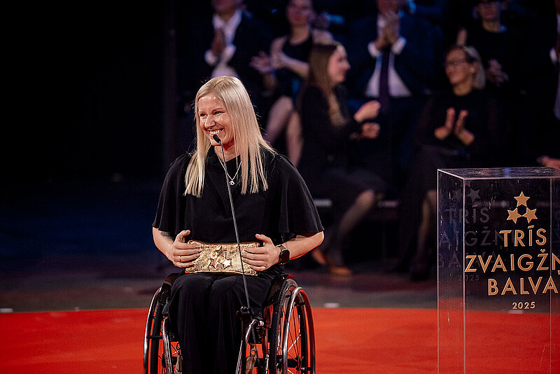 LU studente Diāna Krūmiņa 