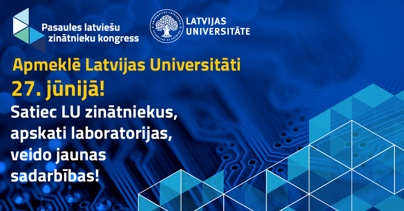 V Pasaules latviešu zinātnieku kongress pulcēs vairāk nekā 1 100 dalībnieku