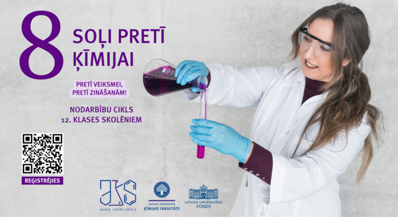 Iesāc pavasara semestri jaudīgi! Piesakies nodarbībām "8 soļi pretī ķīmijai"!