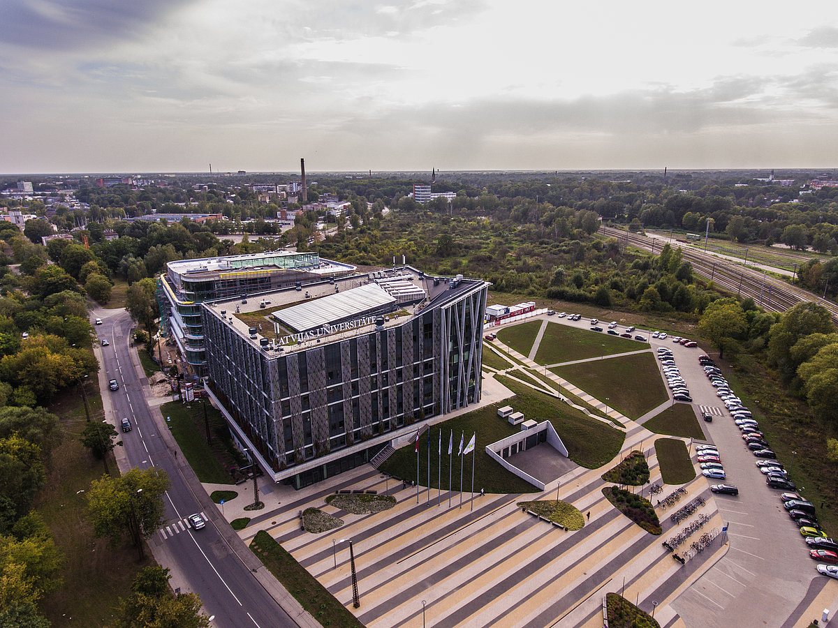 Latvijas Universitātes Akadēmiskais centrs Torņakalnā. Foto: Roberts Vīksna.