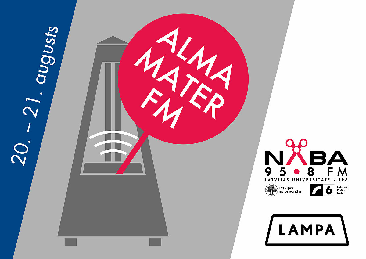 Alma Mater FM - Zinātnes diskusiju radio festivālā LAMPA