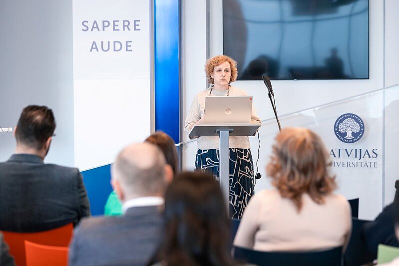 LU Doktorantūras skolas direktores vietniece Inta Jaunzem