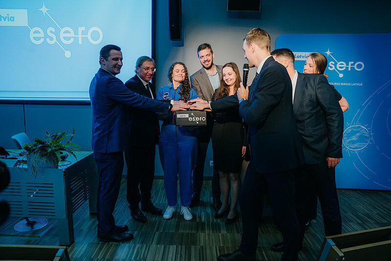 Space inspires new learning opportunities as ESERO launches in Latvia 