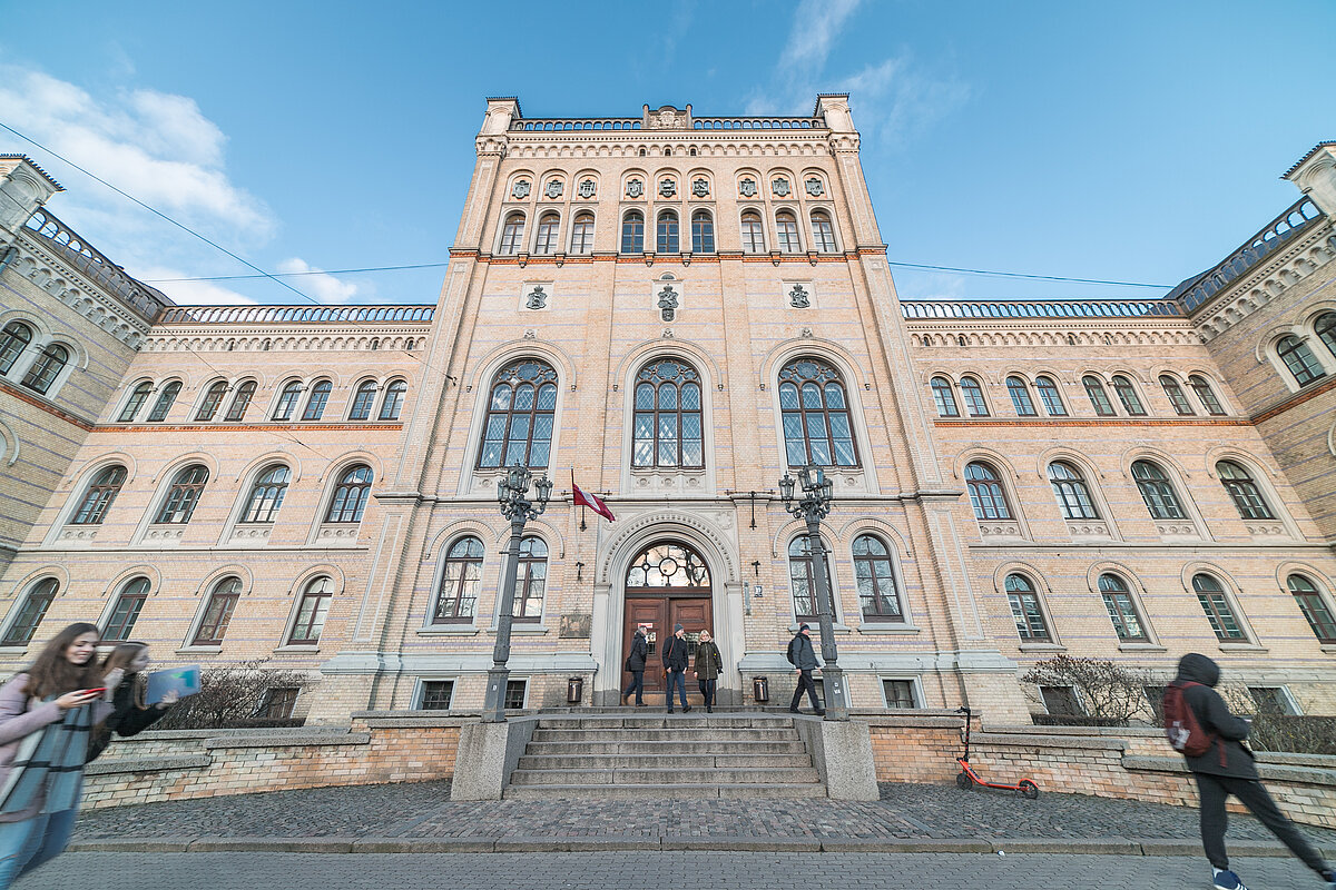 Latvijas Universitāte. © Foto: Toms Grīnbergs, Latvijas Universitātes Komunikācijas un inovāciju departaments