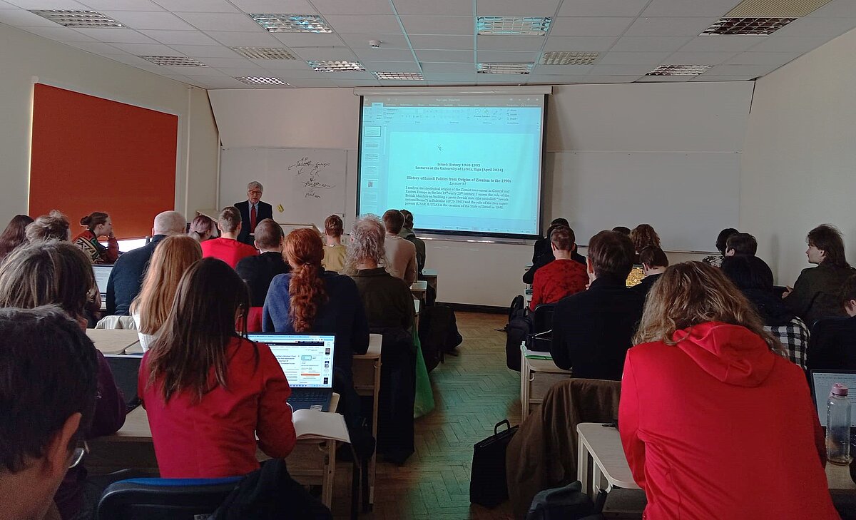 Foto: prof. Ichaka Brudnija vieslekcija