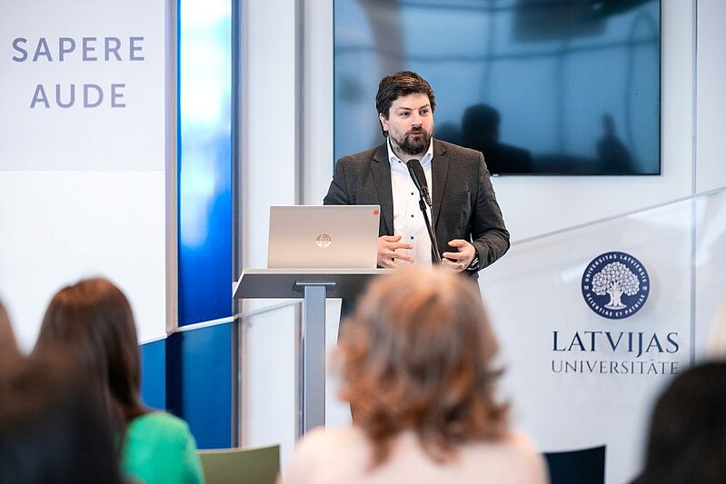 LU zinātņu prorektors asoc. prof. Guntars Kitenbergs 