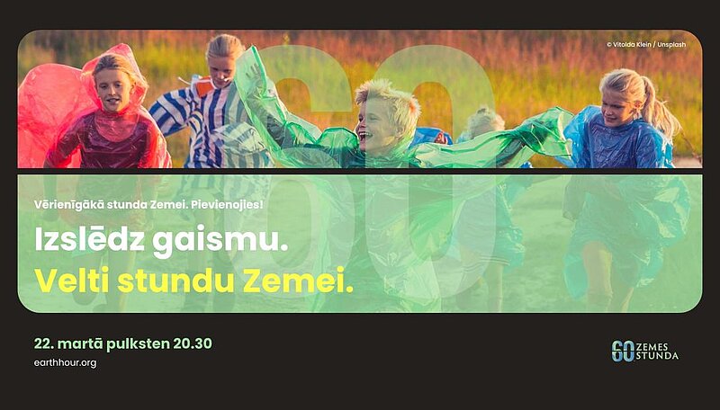 Zemes stundā LU ēkās tiks izslēgts fasāžu apgaismojums un multimediju ekrāni