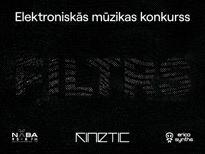 Atklāta pieteikšanās elektroniskās mūzikas konkursam “FILTRS 2026”