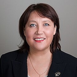 LU Rīgas 1. medicīnas koledžas direktores Intas Miķeles foto 