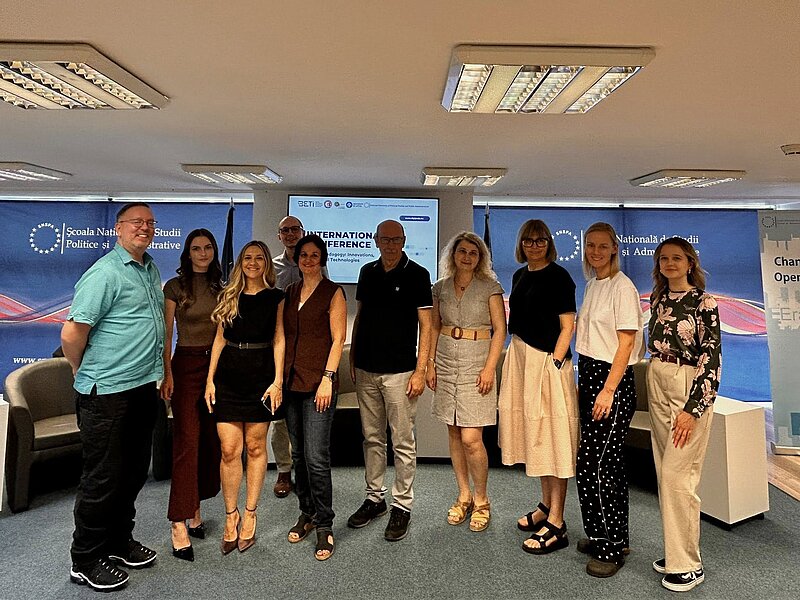 Projekta "DigiPeda" noslēguma konference Bukarestē