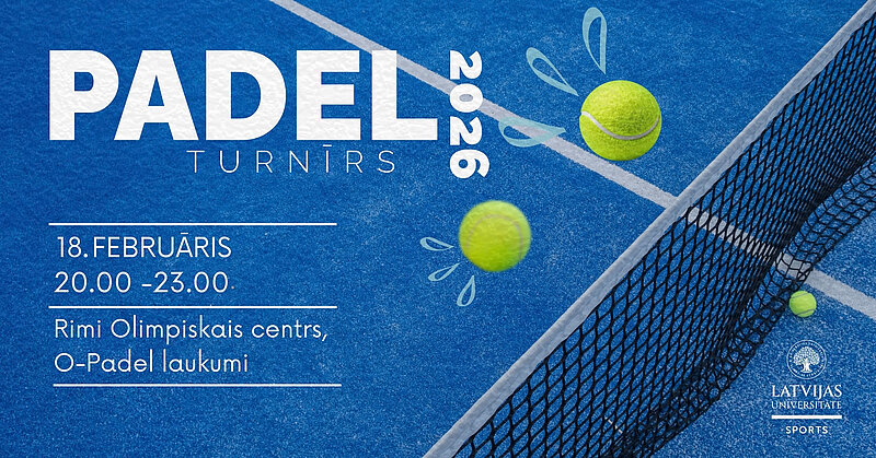 Piesakies LU Padel tenisa turnīram 2026