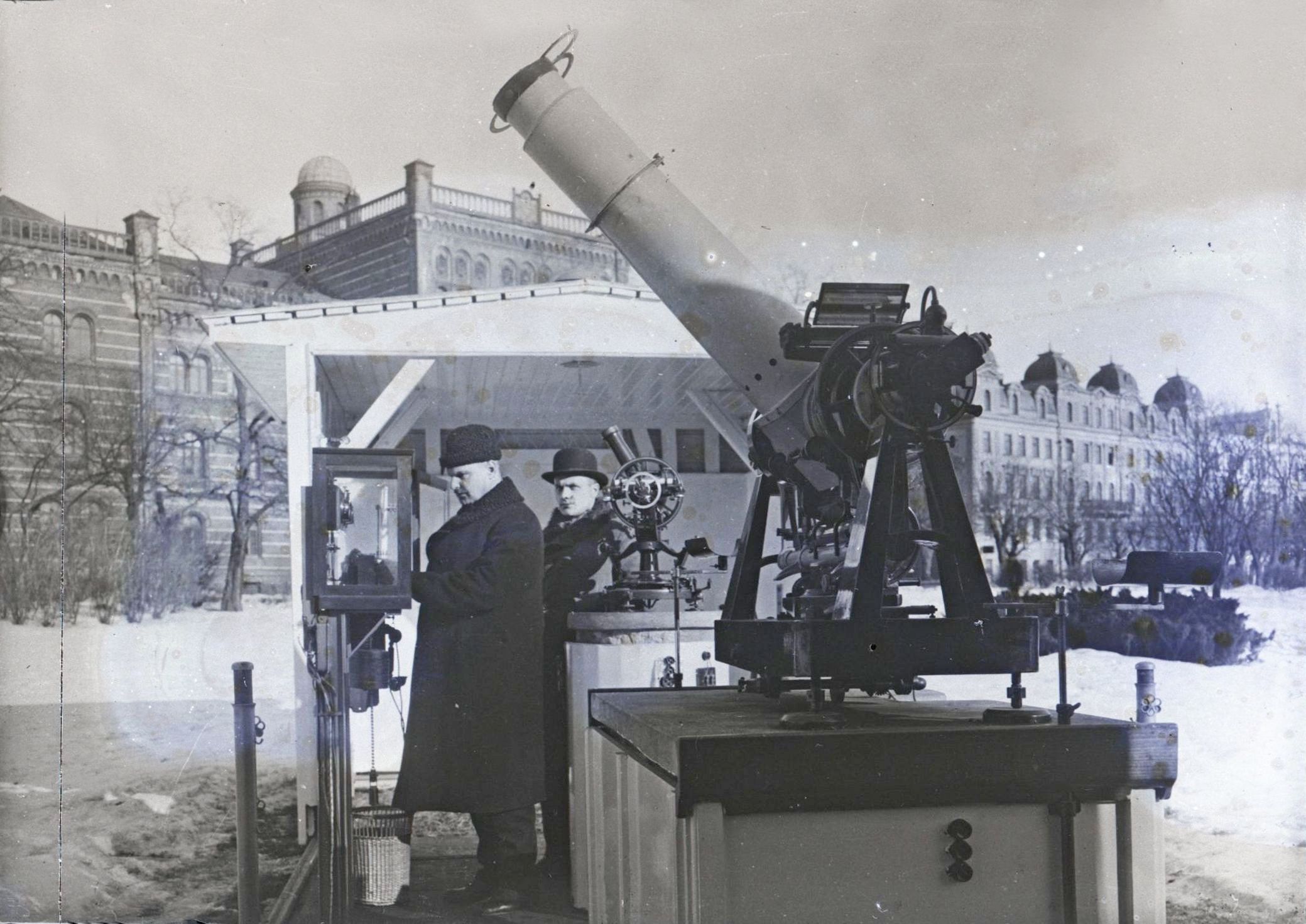 Heides pasāžinstruments novērojumu paviljonā