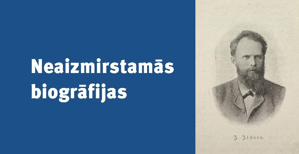 Latviešu botāniķis, pedagogs, dzejnieks, folklorists, novadpētnieks un lauksaimnieks Jānis Ilsters (1851-1889)