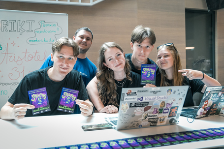 Smiling students