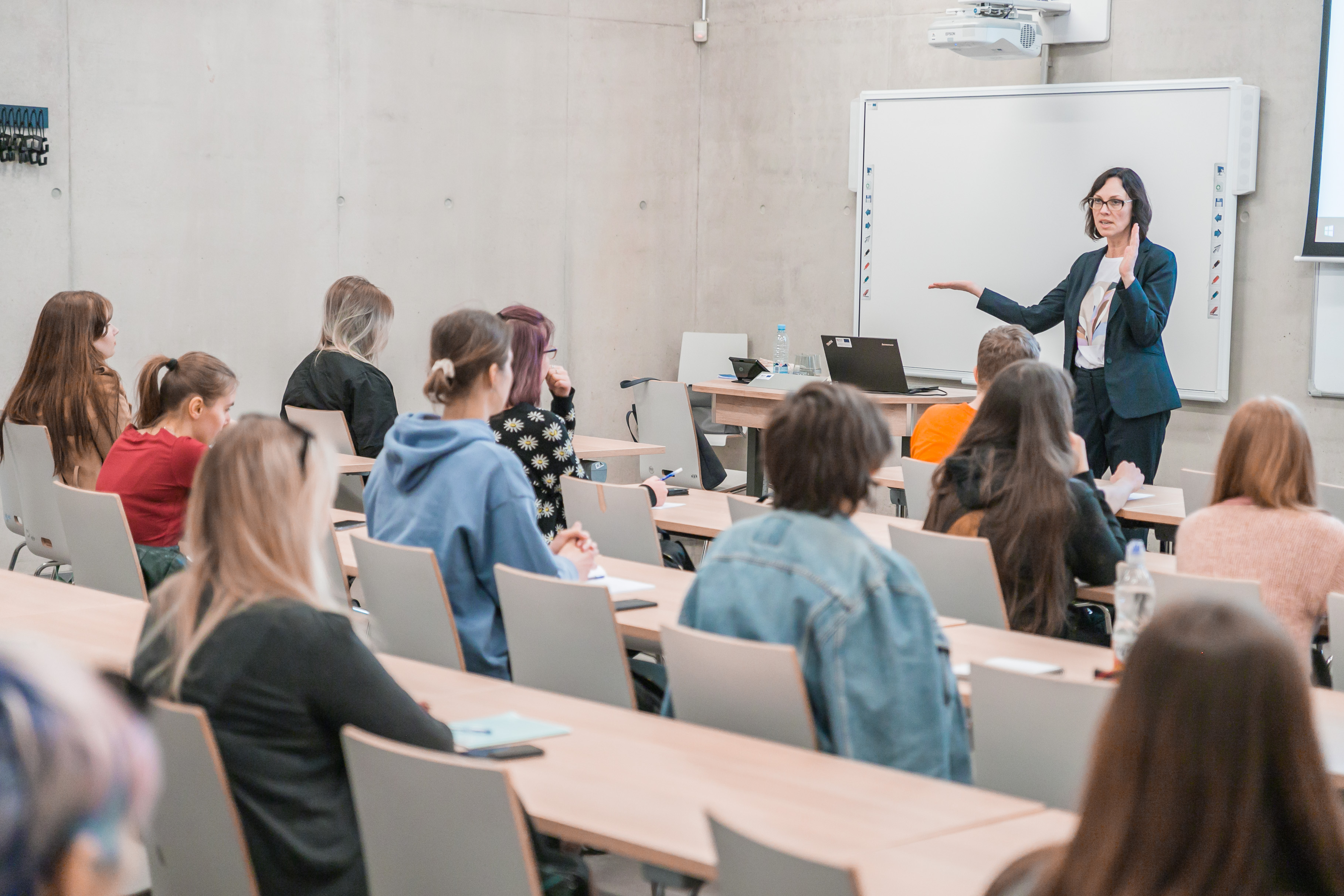 Studenti auditorijā