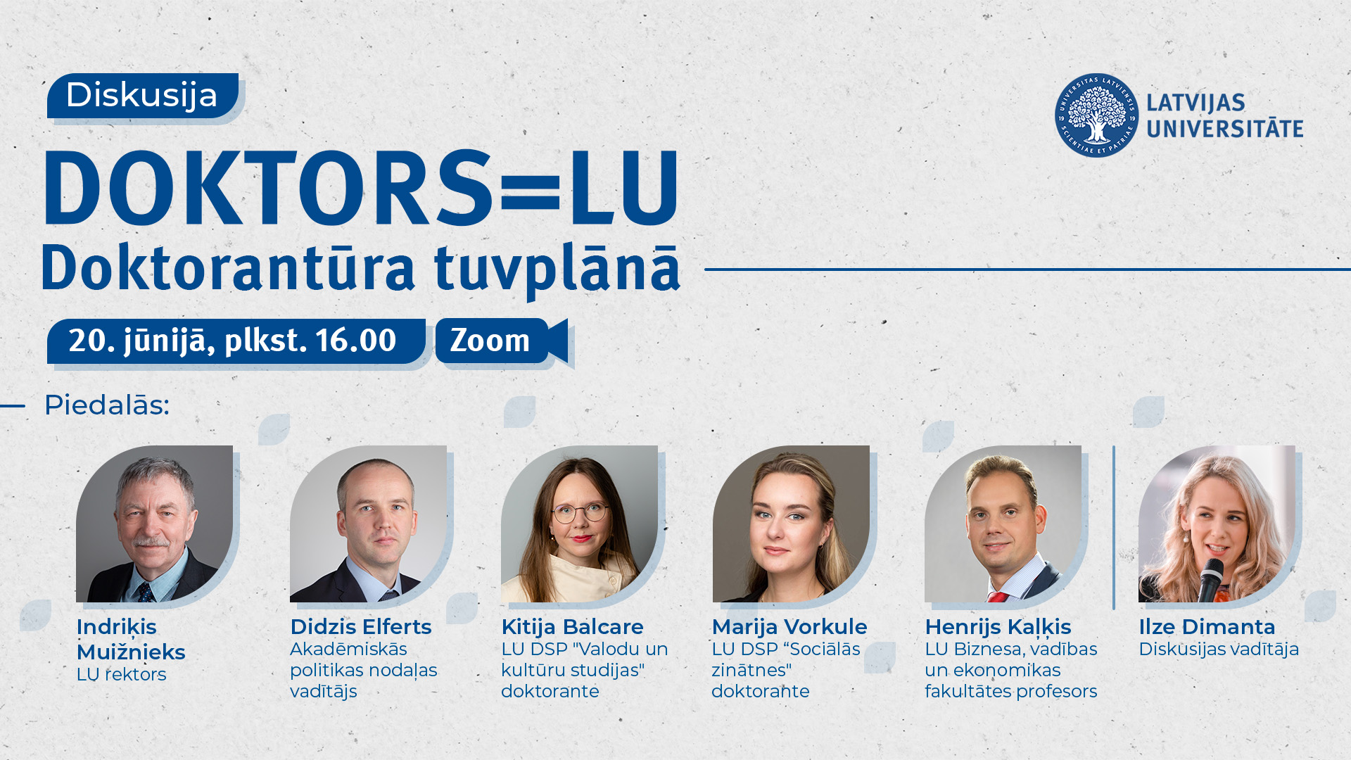 Doktorantūra tuvplānā, diskusija