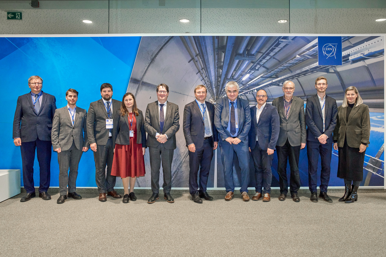 LU pārstāvji viesojas CERN
