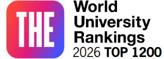Times Higher Education (THE) Pasaules universitāšu reitings 2026 TOP 1200 logotips