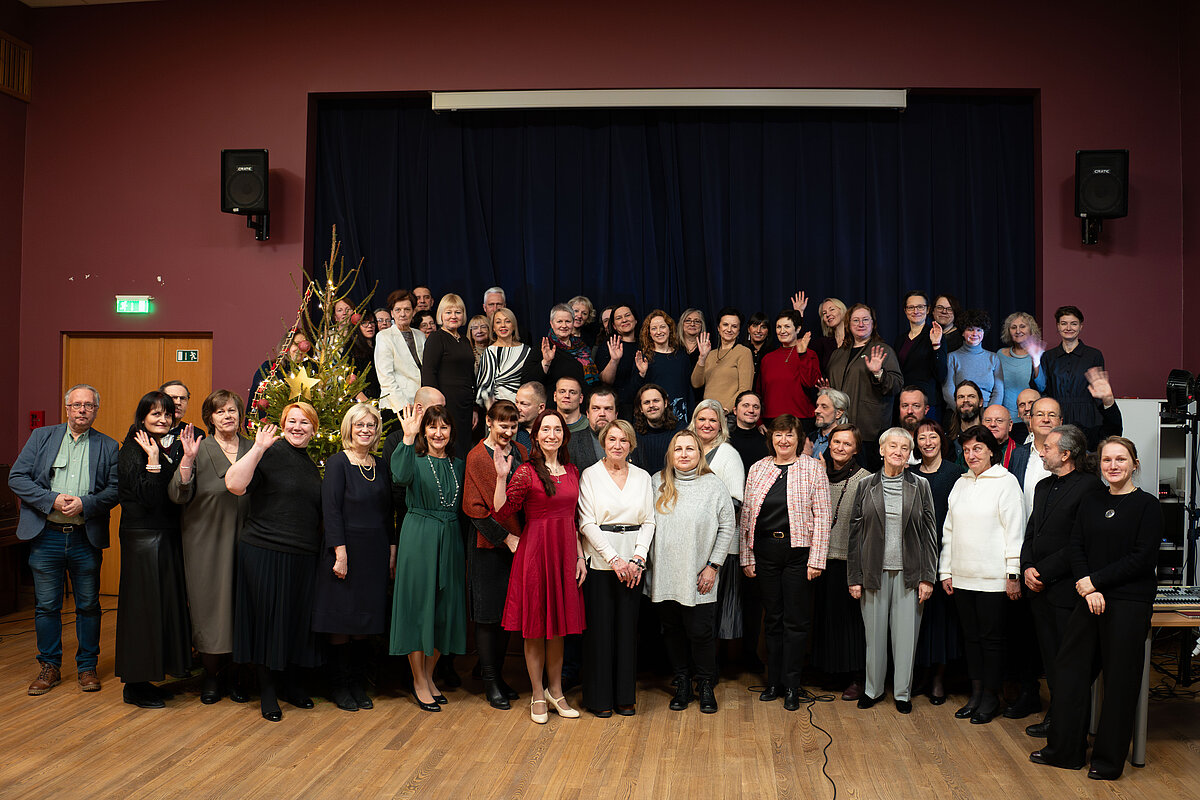 HZF kolēģu kopbilde svētku pasākumā