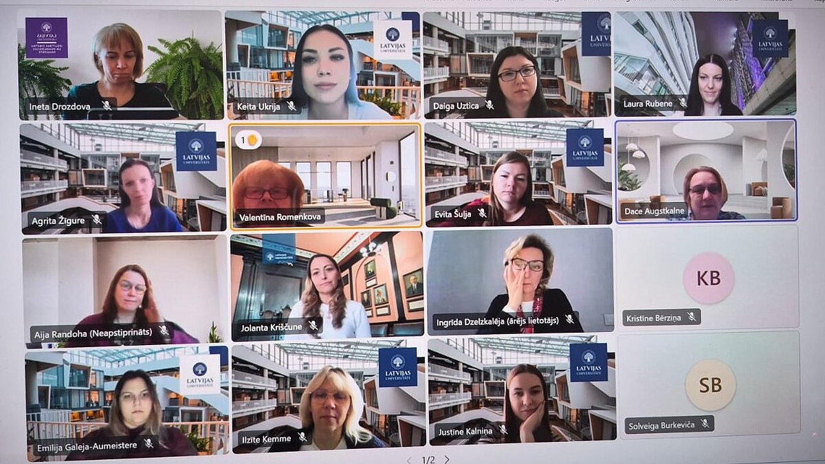 Kvalifikācijas darbu aizstāvēšana tiešsaistē Madonas filiālē