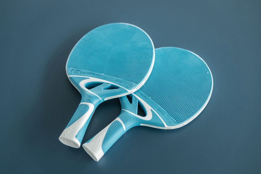 Zilas galda tenisa raketes