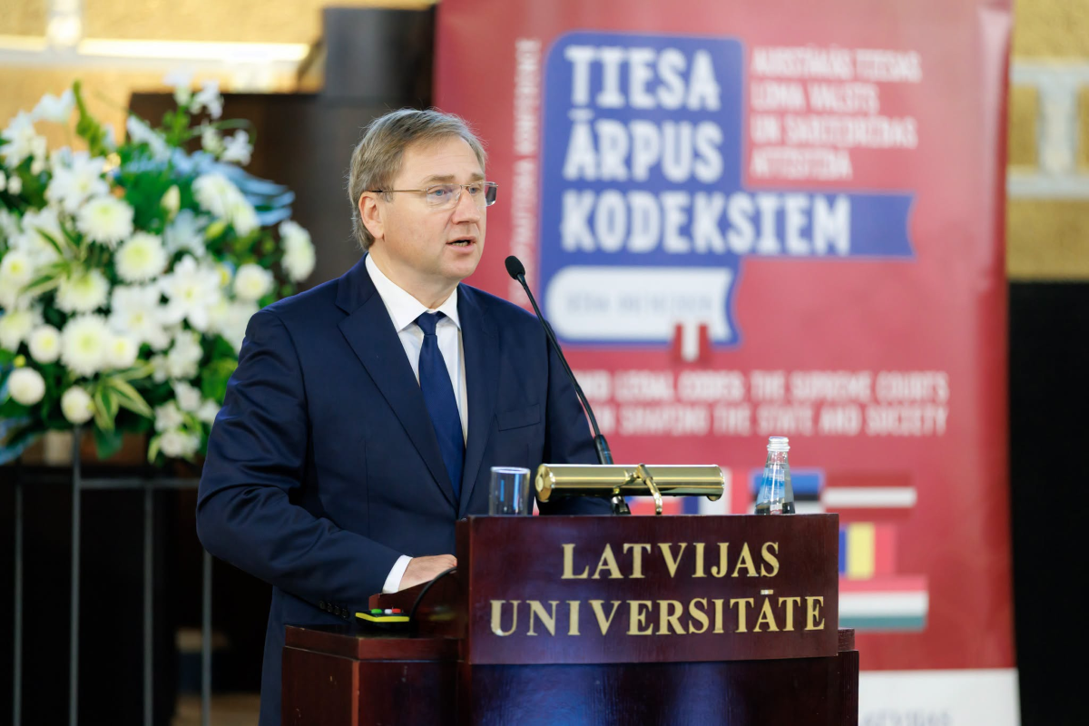 LU rektors prof. Gundars Bērziņš