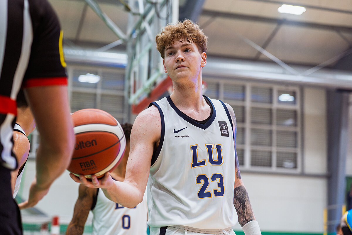 Basketbolisti laukumā