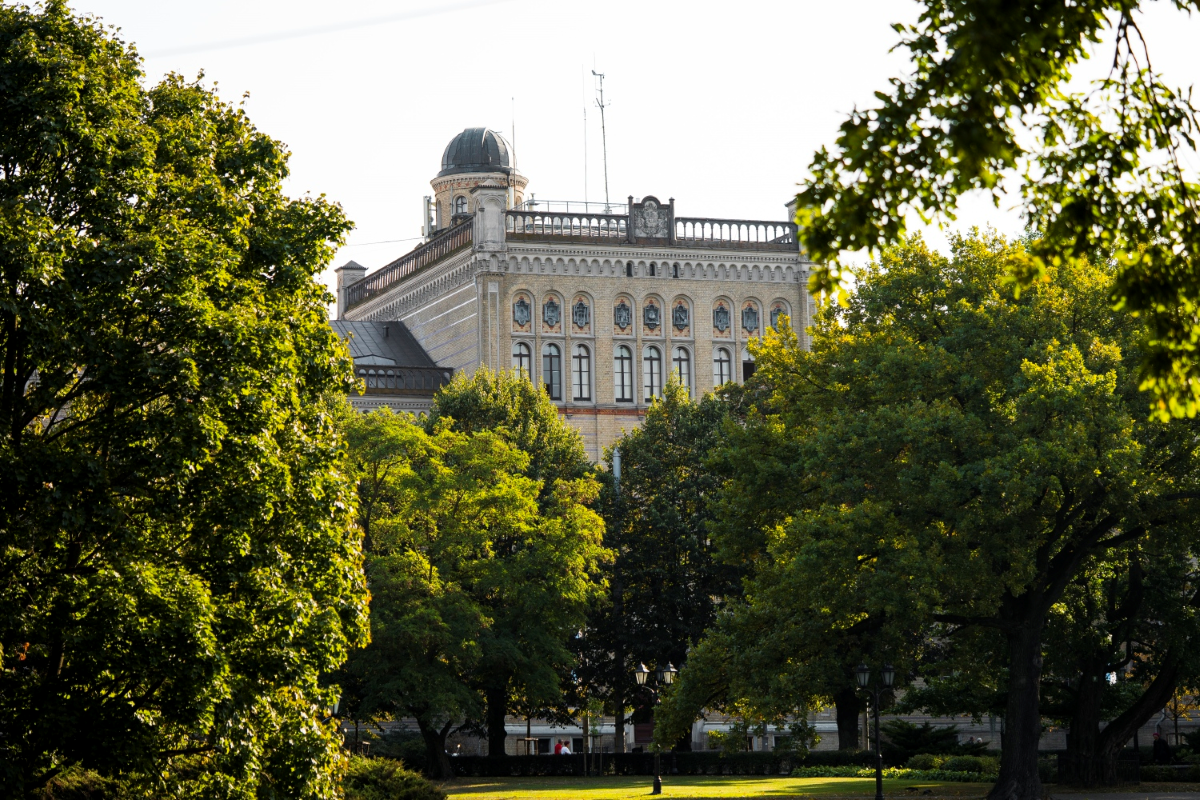 LU galvenā ēka Raiņa bulvāri